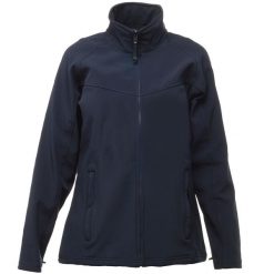 Damski Softshell Uproar. Niebieskie kurtki sportowe Regatta, xl, bez wzorów, z softshellu, bez kaptura, trekkingowe. Za 161.99 zł.
