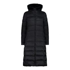 Płaszcz damski turystyczne CMP 34K0046F. Czarne płaszcze CMP, l, bez wzorów, bez kaptura. Za 559.00 zł.