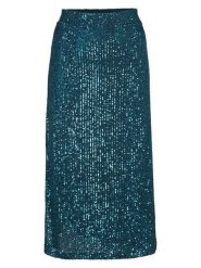 Herrlicher Spódnica w kolorze granatowym rozmiar: M. Niebieskie spódnice Herrlicher, na co dzień, m, bez wzorów, maxi, proste. Za 165.99 zł.