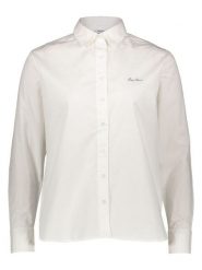 Pepe Jeans Koszula w kolorze białym rozmiar: XL. Białe koszule Pepe Jeans, xl, bez wzorów, z bawełny, bez kołnierzyka, bez ramiączek. Za 120.95 zł.