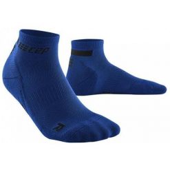 Skarpety kompresyjne damskie sportowe CEP The Run 4.0 low-cut. Niebieskie skarpety CEP, bez wzorów. Za 89.00 zł.