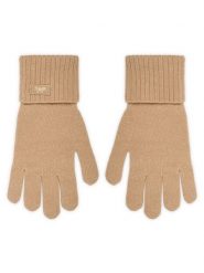 Weekend Max Mara Rękawiczki Damskie Zamianew 2525566055 Brązowy. Brązowe rękawiczki Weekend Max Mara, bez wzorów, z dzianiny. Za 469.99 zł.
