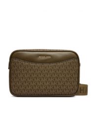 MICHAEL Michael Kors Torebka Bev 32F6G22C9V Khaki. Brązowe listonoszki MICHAEL Michael Kors, bez wzorów, ze skóry, bez dodatków. Za 1,099.00 zł.