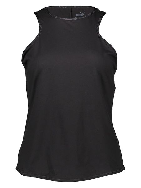 Puma Top sportowy "Hypernatural" w kolorze czarnym rozmiar: M. Czarne koszulki sportowe Puma, bez wzorów, z materiału, bez ramiączek, outdoorowe. Za 69.91 zł.