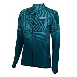 Bluza damska do biegania rozpinana EXTREME HOBBY CALEIDOSCOPE. Niebieskie bluzy EXTREME HOBBY, na jesień, l, bez wzorów, z elastanu, bez kaptura. Za 219.00 zł.