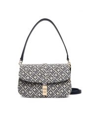 Tommy Hilfiger Torebka Th Heritage Conv Crossover Jacqu AW0AW19322 Granatowy. Niebieskie torebki klasyczne TOMMY HILFIGER, bez wzorów, z materiału, bez dodatków. Za 649.99 zł.