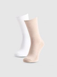 4F Skarpety casual za kostkę (2-pack) damskie - multikolor 39-42. Skarpety 4f, bez wzorów, z materiału. Za 49.99 zł.