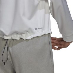 Bluza damska adidas Aeroready. Białe bluzy Adidas, m, bez wzorów, bez kaptura. W wyprzedaży za 237.90 zł.
