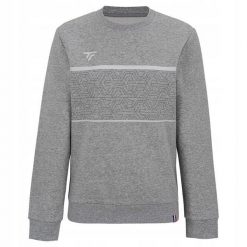 Bluza damska lifestyle Tecnifibre Team Sweater. Szare bluzy TECNIFIBRE, bez wzorów, bez kaptura. Za 314.00 zł.