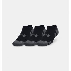 Skarpety sportowe Under Armour 1379526 3-pak. Czarne skarpety Under Armour, bez wzorów. W wyprzedaży za 39.90 zł.