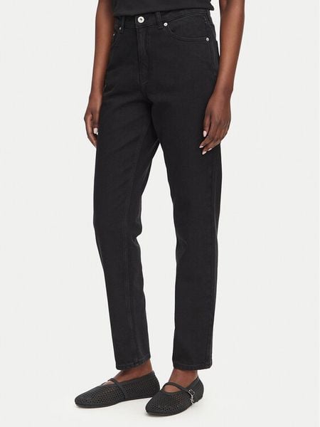 Karl Lagerfeld Jeans Jeansy A4W10037 Czarny Mom Fit. Czarne jeansy Karl Lagerfeld Jeans, bez wzorów. Za 386.99 zł.