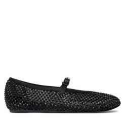 Baleriny Le Silla. Czarne baleriny LE SILLA, bez wzorów, bez obcasa. Za 2,559.00 zł.
