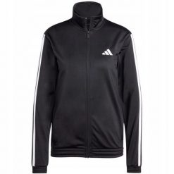 Bluza Damska adidas Rozsuwana Sportowa Treningowa Essentials roz. XXL. Czarne bluzy Adidas, s, bez wzorów, bez kaptura. Za 191.00 zł.