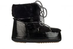 Śniegowce Bayla-194 Moonia Black 194009, Czarny, Futro sztuczne - 37. Czarne trapery i śniegowce Bayla, z futra. W wyprzedaży za 179.10 zł.