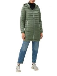 S.Oliver Płaszcz pikowany w kolorze zielonym rozmiar: 38. Zielone płaszcze S.Oliver, s, bez wzorów, bez kaptura. Za 249.17 zł.