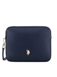U.S. Polo Assn. Torebka BEUXT6393WVP Granatowy. Niebieskie listonoszki U.S. Polo Assn., bez wzorów, z tworzywa sztucznego, bez dodatków. Za 239.99 zł.