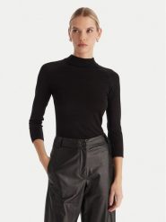 ACCESS FASHION Golf 54-8072 Czarny Regular Fit. Czarne golfy ACCESS FASHION, l, bez wzorów, z wiskozy, bez ramiączek. Za 379.99 zł.