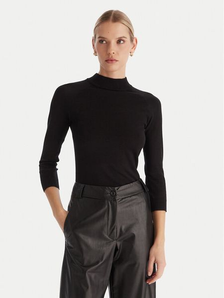 ACCESS FASHION Golf 54-8072 Czarny Slim Fit. Czarne golfy ACCESS FASHION, l, bez wzorów, z wiskozy, bez ramiączek. Za 379.99 zł.