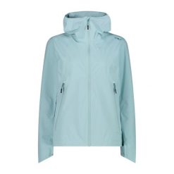 Kurtka damska narciarska CMP 34Z6516. Niebieskie kurtki narciarskie CMP, l, bez wzorów, bez kaptura, narciarskie. W wyprzedaży za 365.00 zł.