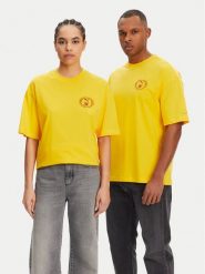 Puma T-Shirt Unisex Harry Potter 630092 Żółty Oversize. Żółte t-shirty Puma, s, bez wzorów, z bawełny, bez kołnierzyka, bez ramiączek. Za 99.99 zł.