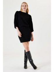 Garcia Sweter w kolorze czarnym rozmiar: XS. Czarne swetry Garcia, xs, bez wzorów, z bawełny, bez ramiączek. Za 79.03 zł.