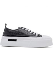Sixth Sens Sneakersy w kolorze biało-czarnym rozmiar: 37. Białe trampki Sixth Sens, bez wzorów, bez zapięcia. Za 123.25 zł.