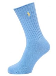 Polo Ralph Lauren Skarpety Kobiety Bawełna niebieski, ONE SIZE. Niebieskie skarpety Polo Ralph Lauren, bez wzorów, z bawełny. Za 44.95 zł.