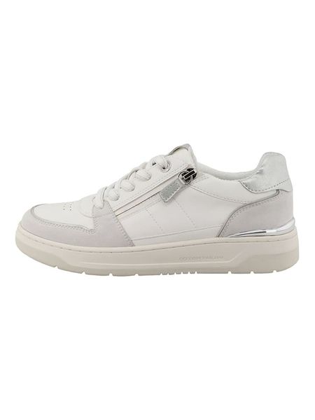 Tom Tailor Sneakersy w kolorze srebrno-białym rozmiar: 40. Białe trampki Tom Tailor, bez wzorów, bez zapięcia. Za 174.95 zł.