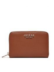 Guess Duży Portfel Damski Laurel SWVC85 00140 Brązowy. Brązowe portfele Guess, z aplikacjami, ze skóry. Za 149.99 zł.