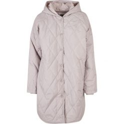 Kurtka parka damska z kapturem Urban Classics Oversized Diamond Quilted. Szare kurtki Urban Classics, na zimę, bez wzorów, z kapturem. Za 380.00 zł.