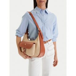 Torebka Beverly Hills Polo Club. Brązowe torebki klasyczne Beverly Hills Polo Club, bez wzorów, bez dodatków. Za 229.99 zł.