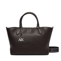 Torebka Armani Exchange. Brązowe torebki klasyczne Armani Exchange, bez wzorów, bez dodatków. Za 729.99 zł.