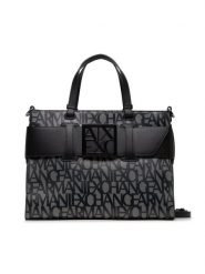 Armani Exchange Torebka 942689 3F742 00850 Czarny. Czarne torebki klasyczne Armani Exchange, bez wzorów, z materiału, bez dodatków. Za 539.99 zł.