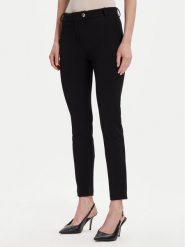 Rinascimento Chinosy CFC0126226003 Czarny Slim Fit. Czarne spodnie materiałowe Rinascimento, xs, bez wzorów, z syntetyku. Za 379.99 zł.