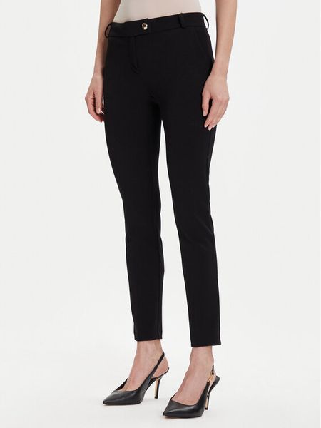 Rinascimento Chinosy CFC0126226003 Czarny Slim Fit. Czarne spodnie materiałowe Rinascimento, xl, bez wzorów, z syntetyku. Za 269.99 zł.