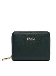 Liu Jo Portfel AF6156 E1019 Zielony ciemny. Zielone portfele Liu Jo, bez wzorów, ze skóry. Za 249.99 zł.