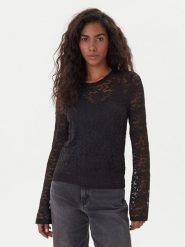 Vero Moda Bluzka Kanya 10336176 Czarny Regular Fit. Czarne bluzki Vero Moda, m, bez wzorów, z syntetyku, bez kołnierzyka, bez ramiączek. Za 139.99 zł.