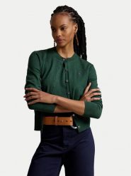 Polo Ralph Lauren Kardigan 211971871506 Zielony Regular Fit. Zielone kardigany Polo Ralph Lauren, m, bez wzorów, z bawełny. Za 859.99 zł.