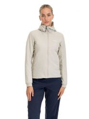 Bergans Kurtka funkcyjna "Holo" w kolorze beżowym rozmiar: XS. Brązowe kurtki sportowe Bergans, xs, bez wzorów, bez kaptura, outdoorowe. Za 502.76 zł.