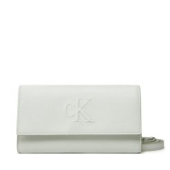 Torebka Calvin Klein Jeans. Białe torebki klasyczne Calvin Klein Jeans, bez wzorów, z jeansu, bez dodatków. Za 299.99 zł.