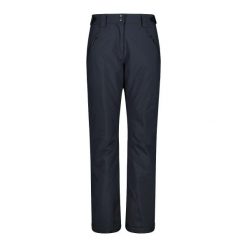 Spodnie narciarskie dla kobiet CMP. Brązowe spodnie narciarskie CMP, bez wzorów, narciarskie. Za 436.70 zł.