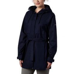 Płaszcz przeciwdeszczowy damski Columbia Pardon My Trench Rain. Niebieskie płaszcze Columbia, xl, bez wzorów, z poliesteru, bez kaptura. Za 488.00 zł.