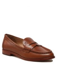 LAUREN RALPH LAUREN Lordsy Wynnie 802875318002 Brązowy. Brązowe lordsy Lauren Ralph Lauren, bez wzorów, ze skóry, bez obcasa, bez zapięcia. Za 769.99 zł.
