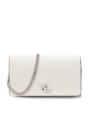 LAUREN RALPH LAUREN Torebka 432966784001 Biały. Białe torebki klasyczne Lauren Ralph Lauren, bez wzorów, ze skóry, bez dodatków. Za 829.99 zł.
