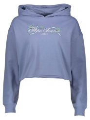 Pepe Jeans Bluza w kolorze niebieskim rozmiar: L. Niebieskie bluzy Pepe Jeans, l, bez wzorów, z jeansu, z kapturem. Za 136.45 zł.