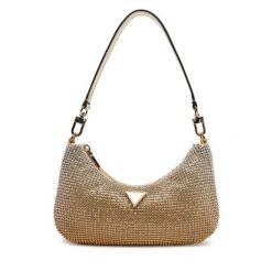 Torebka Guess. Brązowe torebki klasyczne Guess, z aplikacjami, bez dodatków. Za 584.99 zł.