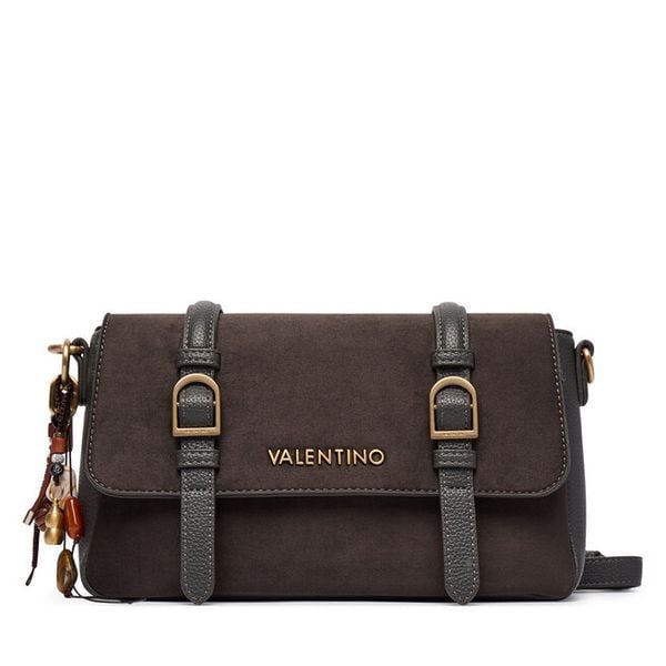 Torebka Valentino. Szare listonoszki Valentino, bez wzorów, bez dodatków. Za 619.99 zł.