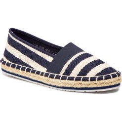 Espadryle MARCO TOZZI - 2-24214-22 Navy Comb 890. Brązowe espadryle Marco Tozzi, bez wzorów, z materiału, bez obcasa, bez zapięcia. W wyprzedaży za 109.00 zł.