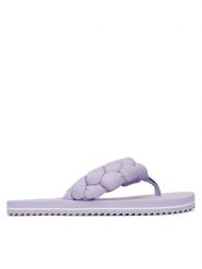 Tommy Jeans Japonki Braided Thong Beach Sandal EN0EN02877 Fioletowy. Fioletowe klapki Tommy Jeans, bez wzorów, z jeansu, bez obcasa. Za 179.99 zł.