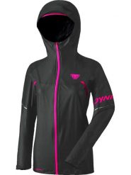DYNAFIT Kurtka funkcyjna "ULTRA 3L" w kolorze czarno-różowym rozmiar: M. Czarne kurtki sportowe Dynafit, l, bez wzorów, bez kaptura, outdoorowe. Za 506.32 zł.